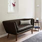 Hamilton Ledersofa Braun