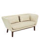 Hamilton Ledersofa Mandel