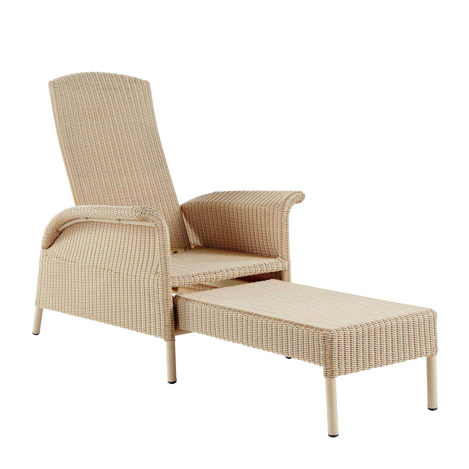 Savannah Deck Chair mit ausziehbarem Fußteil & mehr Garpa