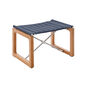 Benton Lounge Hocker Rauchblau fest