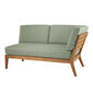 Valencia Lounge Chaise Longue mit Armlehne links, inkl. Auflagen