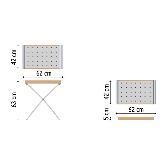 Butler's Tray Aluminium