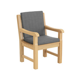 Rückenkissen Armlehnstuhl Summerfield / Hestercombe Dessin "Shadow"