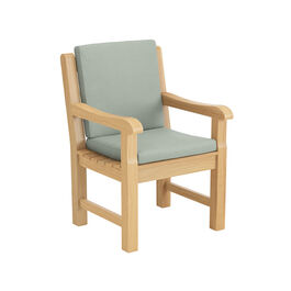 Rückenkissen Armlehnstuhl Summerfield / Hestercombe Dessin "Mineral"