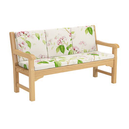 Set Rückenkissen Bank 150 Summerfield / Hestercombe Dessin "Hortensia Rosa" (3 Stück im Set)