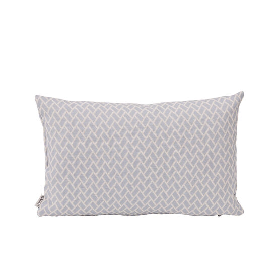 Federkissen 45 x 30 Rombo Bleu/Weiß