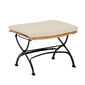 Sitzkissen Fontenay Lounge Hocker Dessin "Linum"