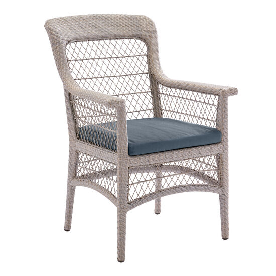 Sitzkissen Charleston Armlehnstuhl  Dessin "Indigo"