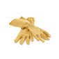 Lederhandschuhe mit Stulpe Größe 9