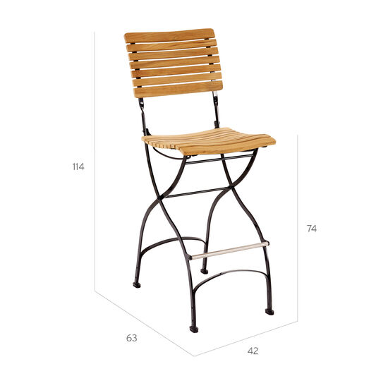 Fontenay Barstuhl Teak