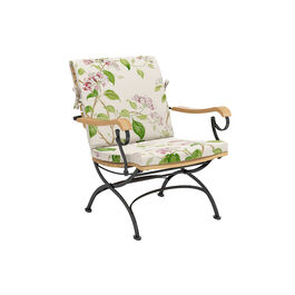 Auflage Fontenay Low Dining Sessel Dessin "Hortensia Rosa"