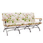 Auflage Fontenay Lounge Bank 180 Dessin "Hortensia Rosa"