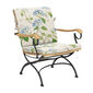 Auflage Fontenay Low Dining Sessel Dessin "Hortensia Blau"