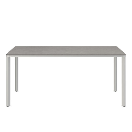 Portland Tisch Aluminium 165 x 90 Tischplatte Kunstharz Shade