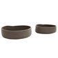 Temper Schalenset Graubraun, 2er-Set