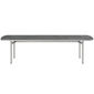 Temper Tisch Eloxal 280 x 100 Tischplatte Keramik