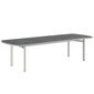 Temper Tisch Eloxal 280 x 100 Tischplatte Keramik