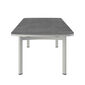 Temper Tisch Eloxal 280 x 100 Tischplatte Keramik