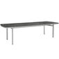 Temper Tisch Eloxal 280 x 100 Tischplatte Keramik