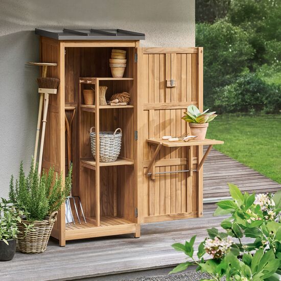 Geräteschrank Teak