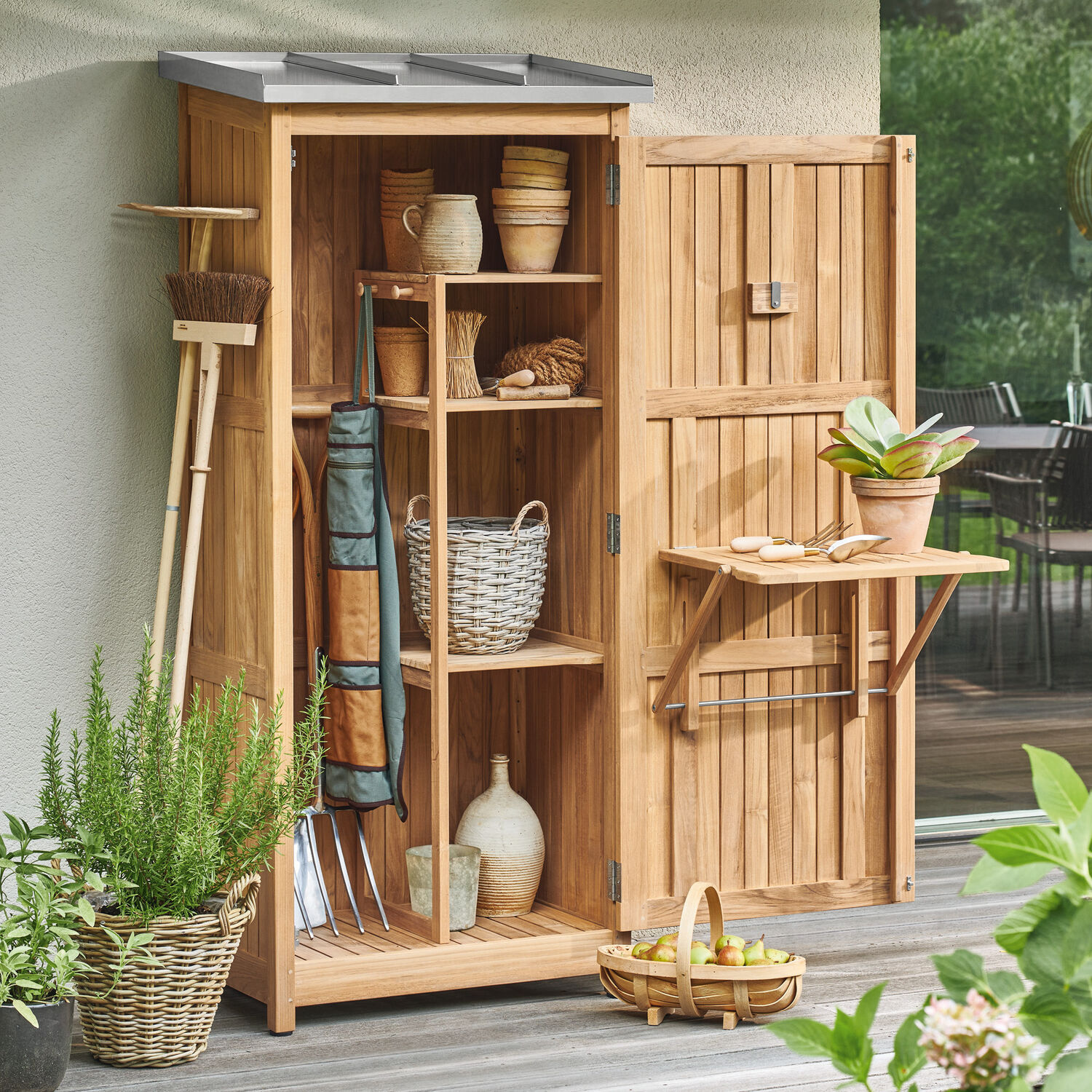 Geräteschrank Teak & mehr Garpa