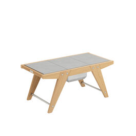 Doppia Beistelltisch Kunstharz mit Einsatz