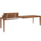 Tavo Massivholztisch Nussbaum, ausziehbar