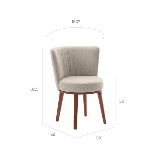 Teano Dining Chair Creme