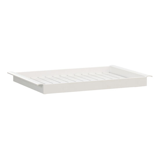 Tablett Aluminium Weiß