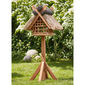 Vogelhaus Reet Teak
