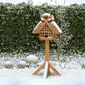 Vogelhaus Reet Teak