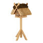 Vogelhaus Reet Teak