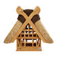 Vogelhaus Reet Teak