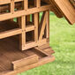 Vogelhaus Reet Teak
