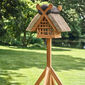 Vogelhaus Reet Teak