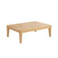Valencia Lounge Couchtisch mit Teakplatte