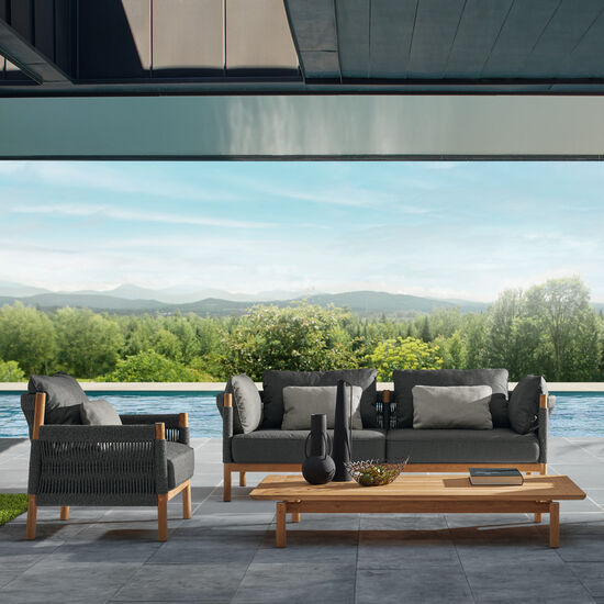 Cavo Couchtisch 160 x 80 Teak