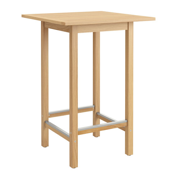 Bartisch 80 x 80 Teak
