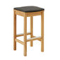 Teak Barhocker