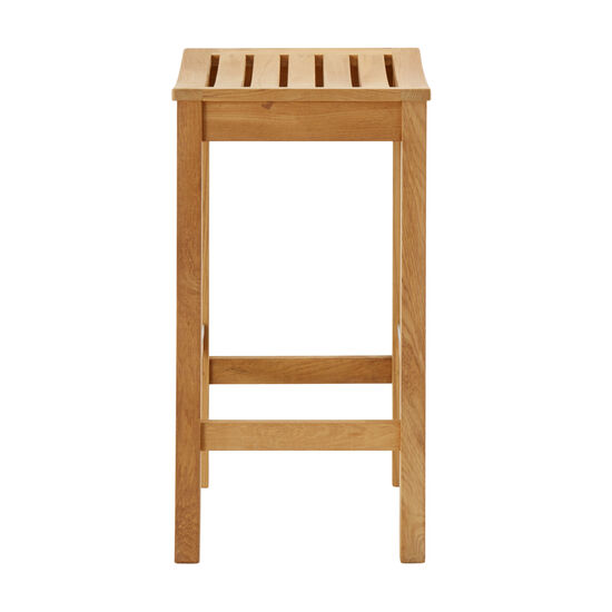 Teak Barhocker