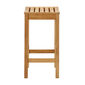 Teak Barhocker