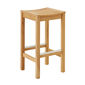 Teak Barhocker