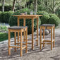 Barhocker Teak