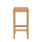 Barhocker Teak