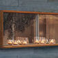 Windlichter-Set aus Kristallglas (2er-Set)