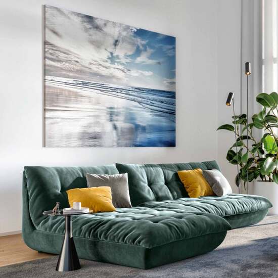 Sandvig Zierkissen Interieur 45 x 45 Quarz