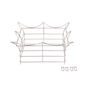 Grenoble Edelstahlaufsatz 80 x 80