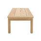 Cavo Lounge Couchtisch 140 x 45 Teak