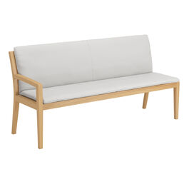 Auflage Valencia Bank Element 180, Dessin "Crystal/Keder grau"