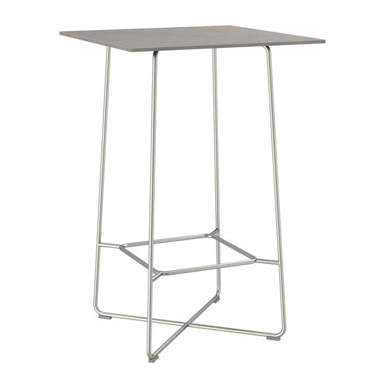 Bartisch 70 x 70 Tischplatte Kunstharz Shade